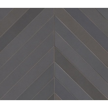 Mutina Mews BOM95 Chevron Lead gres porcelánový 5,5x39,4 cm, Itálie - fotografie 1 - foto 1