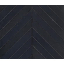Mutina Mews BOM96 Chevron Ink gres porcelánový 5,5x39,4 cm, Itálie - fotografie 1 - foto 1