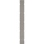 Mutina Osso & Bottone С000604954 BOSB02_bottone S grigio 3x27,5 porcelain tile 3x27,5 cm, Italy - photo 1