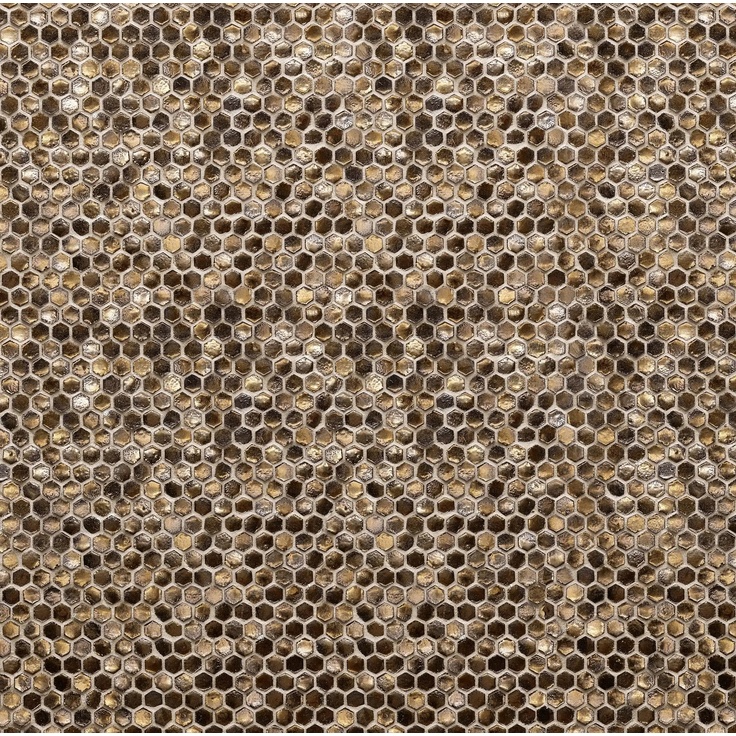 Mutina Phenomenon С000565168 TYPHBS50_Mosaico Honeycomb B Oro Mosaic 30x30 cm, Italy, gold and precious metals - photo 1 Mutina Phenomenon С000565168 TYPHBS50_Mosaico Honeycomb B Oro Mosaic 30x30 cm, Italy, gold and precious metals - photo 1