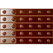 Mutina Punto С000537380 BOPULG10_punto up glossy brun 21,1x31,5 Mozaikk 21,1x31,5 cm, Italia, craquelé - foto 1 - foto 1