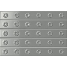 Mutina Punto С000537289 BOPDLG02_punto down glossy gris 21,1x31,5 Mozaikk 21,1x31,5 cm, Italia, monokrom - foto 1 - foto 1