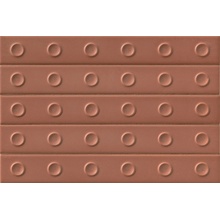 Mutina Punto С000537261 BOPDLM05_punto down matt red 21,1x31,5 Mozaikk 21,1x31,5 cm, Italia, monokrom - foto 1 - foto 1