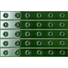 Mutina Punto С000537291 BOPDLG09_punto down glossy vert 21,1x31,5 Mozaikk 21,1x31,5 cm, Italia, craquelé - foto 1 - foto 1