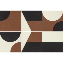 Mutina Puzzle С000340653 BOZCM34_Creta gres porcelánový 25x25 cm, Itálie - fotografie 1 - foto 1