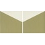 Mutina Puzzle С000340650 BOZED57_Edge Olive gres porcelánový 25x25 cm, Itálie - fotografie 1 Mutina Puzzle С000340650 BOZED57_Edge Olive gres porcelánový 25x25 cm, Itálie - fotografie 1