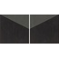 Mutina Puzzle С000340646 BOZED53_Edge Slate gres porcelánový 25x25 cm, Itálie - fotografie 1 Mutina Puzzle С000340646 BOZED53_Edge Slate gres porcelánový 25x25 cm, Itálie - fotografie 1