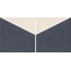 Mutina Puzzle С000340648 BOZED55_Edge Smoke gres porcelánový 25x25 cm, Itálie - fotografie 1 Mutina Puzzle С000340648 BOZED55_Edge Smoke gres porcelánový 25x25 cm, Itálie - fotografie 1