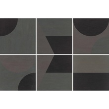 Mutina Puzzle BOZCM33 Comb Graphic Skye Decor 25x25 cm, Italy - photo 1 - photo 1