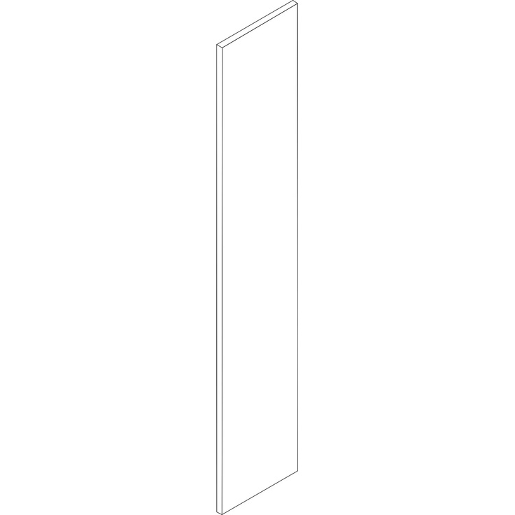 Mutina Rombini С000538936 BORLISG01_Listello di Chiusura glossy blanc Dekor 9x31,5 cm, Italien - foto 1