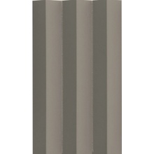 Mutina Rombini С000315890 BORTL02_Triangle Large Grey Matt Mozaika 18,6x31,5 cm, Itálie - fotografie 1 - foto 1