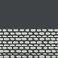 Mutina Tape С000386954 RETA43_cobble half black 20.5x20.5 porcelain tile 20,5x20,5 cm, Italy - photo 1