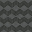 Mutina Tape С000387025 RETA48_zigzag black 20.5x20.5 porcelain tile 20,5x20,5 cm, Italy - photo 1