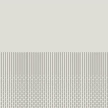 Mutina Tape RETA15 Grainy Half White Decor 20,5x20,5 cm, Italy - photo 1 - photo 1