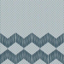 Mutina Tape RETA27 Zigzag Half Blue Decor 20,5x20,5 cm, Italy - photo 1 - photo 1