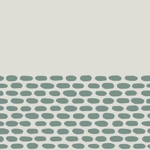 Mutina Tape RETA33 Cobble Half Green Decor 20,5x20,5 cm, Italy - photo 1 - photo 1