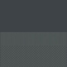 Mutina Tape RETA45 Grainy Half Black Decor 20,5x20,5 cm, Italy - photo 1 - photo 1