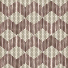 Mutina Tape RETA58 Zigzag Brown Decor 20,5x20,5 cm, Italy - photo 1 - photo 1