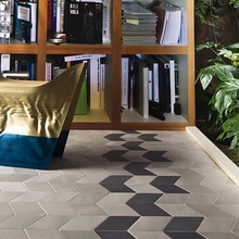 Mutina Tex 11,5x20 см, geglazuurd keramisch graniet, Italië, stof - interieurfoto 1 - foto 2