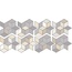 Mutina Tex С000203167 RERUN06_TexRunner(Grey+Cream&white) Mozaika 70x162 cm, Włochy, pod tkaninę - zdjęcie 1 Mutina Tex С000203167 RERUN06_TexRunner(Grey+Cream&white) Mozaika 70x162 cm, Włochy, pod tkaninę - zdjęcie 1