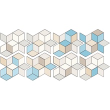 Mutina Tex RERUN03 Runner 3 Set 8 Pcs 35x40.4 Decoratie 70x162 cm, Italië - foto 1 - foto 1