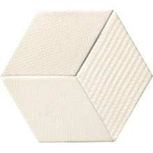 Mutina Tex RETX01 White Decoratie 11,5x20 cm, Italië - foto 1 - foto 1