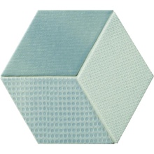 Mutina Tex RETX07 Blue Decoratie 11,5x20 cm, Italië - foto 1 - foto 1