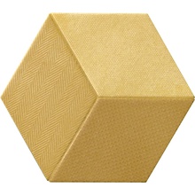 Mutina Tex RETX08 Yellow Decoratie 11,5x20 cm, Italië - foto 1 - foto 1