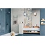Naxos Chromatica 40x100 см, glazed porcelain stoneware, Italy, concrete - interior photo 5