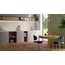 Naxos Chromatica 40x100 см, glazed porcelain stoneware, Italy, concrete - interior photo 23