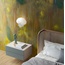 Naxos Chromatica 40x100 см, glazed porcelain stoneware, Italy, concrete - interior photo 9