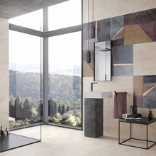 Naxos Fresco 60x60, geglazuurd keramisch graniet, Italië, beton - interieurfoto 1 - foto 3