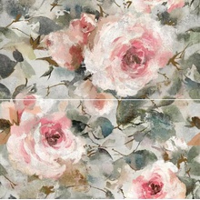 Naxos Orangerie 132355 Compositione Rose 2 Facce Panel 60x60 cm, Italy, wallpaper  - photo 1 - photo 1