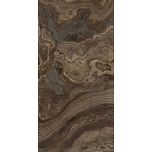 Naxos Rhapsody 117425 Brown Wave Lev. Ret. gres porcelanato 60x120 cm, Itália, efeito marmore - foto 1 - foto 1