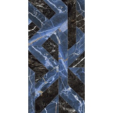 Naxos Rhapsody 0118716 Outline Blue Lev. Ret. gres porcelanato 60x120 cm, Itália, efeito marmore - foto 1 - foto 1