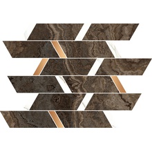 Naxos Rhapsody 118818 Brick Brown Mosaico 30x32 cm, Itália, efeito mosaico - foto 1 - foto 1