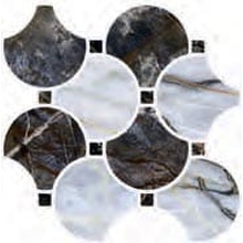 Naxos Serenade 128991 Circle Blue Mozaïek 29x29 cm, Italië, mozaieklook - foto 1 - foto 1
