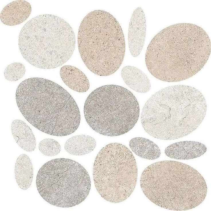 Novabell Aspen С000538169 APN481N_ApnMosSassiMixChiaro Mosaic 30x30 cm, Italy, other types of stone - photo 1 Novabell Aspen С000538169 APN481N_ApnMosSassiMixChiaro Mosaic 30x30 cm, Italy, other types of stone - photo 1