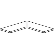 Novabell Aspen С000553505 APNTA12_ApnRockGrey Toro Angolo SX/DX 30x120 20Mm Spesialelement 30x120 cm, Italia, andre typer av stein - foto 1 - foto 1