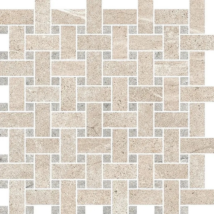 Novabell Aspen С000538164 APN448N_ApnMosTramaSandMoon/RockGrey Mosaic 30x30 cm, Italy, other types of stone - photo 1 Novabell Aspen С000538164 APN448N_ApnMosTramaSandMoon/RockGrey Mosaic 30x30 cm, Italy, other types of stone - photo 1