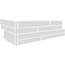Novabell BrickUp С000519071 BKPA81_BkpAngolo11X28H.16OceanWhiteMix Angle 16x28 cm, Italy, other types of stone - photo 1