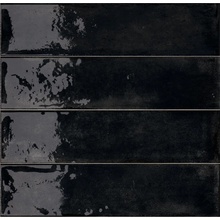 Novabell Fusion С000545187 FUS925_FusBrickNero granitkeramik 6x25 cm, Italien, för tegel - foto 1 - foto 1
