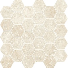 Novabell Thermae С000509338 TRM446N_TrmEsagonaHoney Mozaikk 30x31,5 cm, Italia, travertin - foto 1 - foto 1