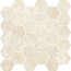 Novabell Thermae С000509338 TRM446N_TrmEsagonaHoney Mosaic 30x31,5 cm, Italy, travertine - photo 1