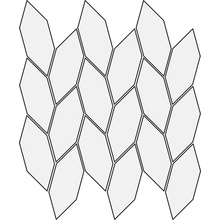 Pamesa Alloy mint coimbra 28*39 nat Mosaiikki 28x39 cm, Espanja, metalli-ilme - kuva 1 - kuva 1