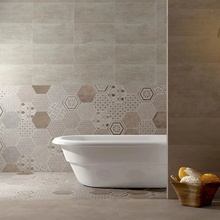 Pamesa Alpha 25x70, glazed porcelain stoneware, Spain, concrete - interior photo 1 - photo 4