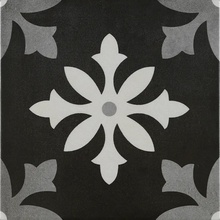 Pamesa Art С000357011 15.826.003.2601_DegasNegro gres porcellanato 22,3x22,3 cm, Spagna, imitazione di piastrelle idrauliche - foto 1 - foto 1