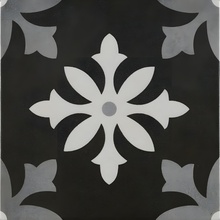 Pamesa Art 15.826.003.2601 Degas Negro porcelain tile 22,3x22,3 cm, Spain - photo 1 - photo 1