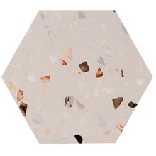 Pamesa Doria Sabbia Hex porcelain tile 25,8x29 cm, Spain, terrazzo - photo 1 - photo 1