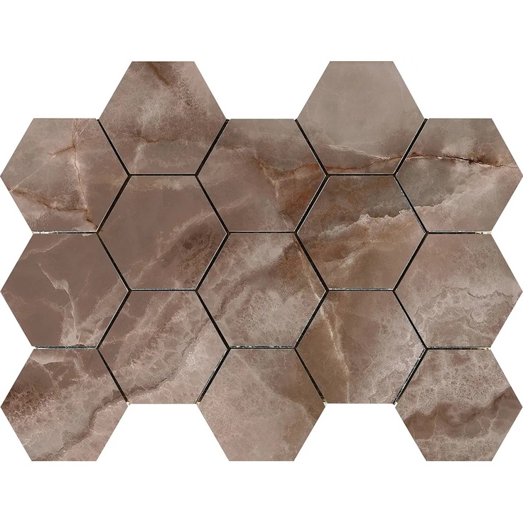 Pamesa Lux Noor С000545101 086.297.0310.10660_Noor_nut_malla_pol Mosaic 22,5x32,5 cm, Spain, onyx - photo 1 Pamesa Lux Noor С000545101 086.297.0310.10660_Noor_nut_malla_pol Mosaic 22,5x32,5 cm, Spain, onyx - photo 1